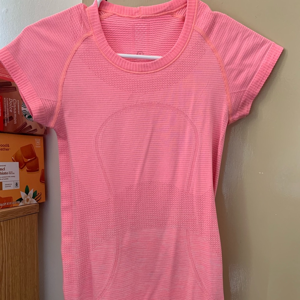 pink lululemon swiftly tech